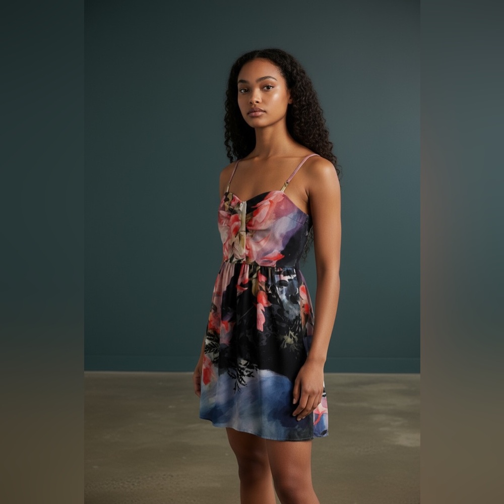 Corey Lynn Calter floral dress